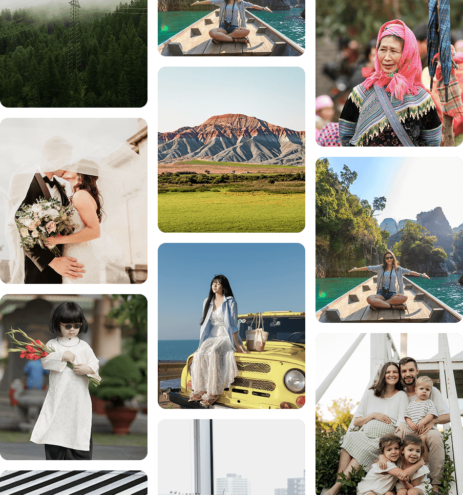 Professional photography setup